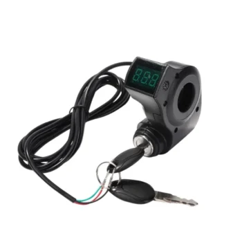 Llave de contacto con Voltímetro con conector SM