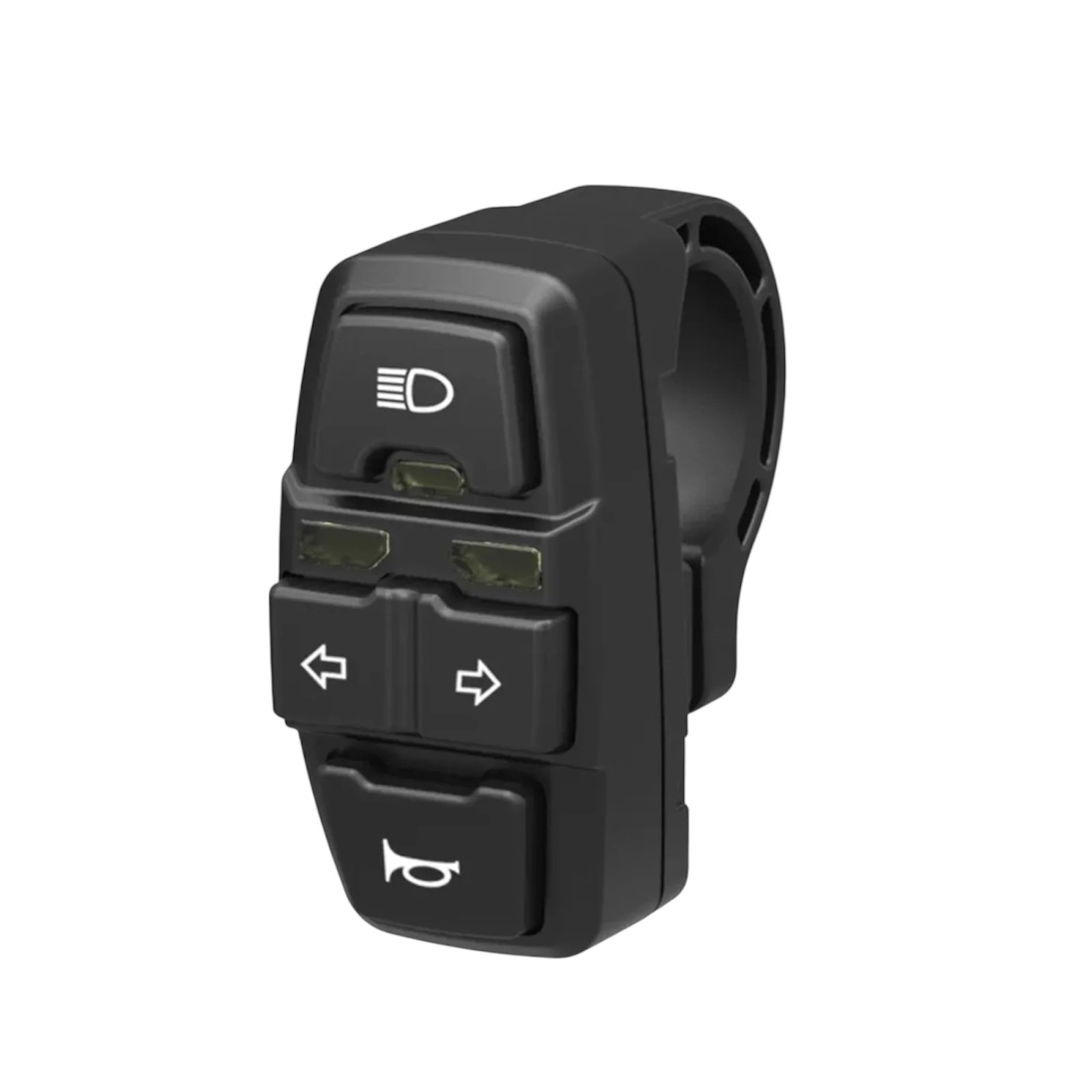 Botón BSK321 con intermitentes, luz y bocina – Cable 1.5M (Conector SM Incluido) - RuedaQrueda