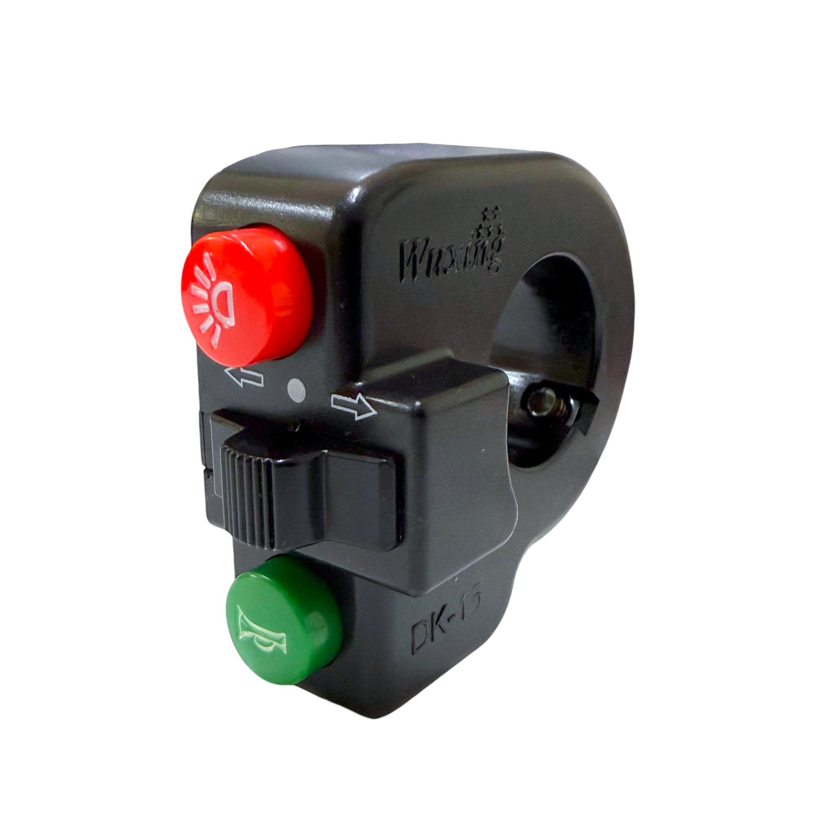 Botonera con bocina de luz intermitente - RuedaQrueda