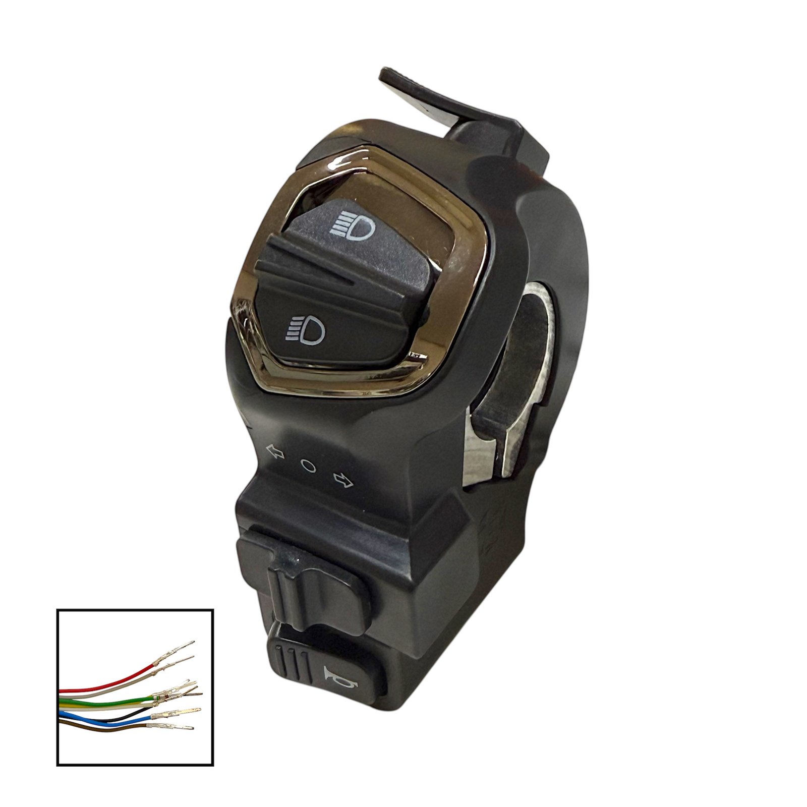 Botón mecánico de intermitente y luz Calxon - RuedaQrueda