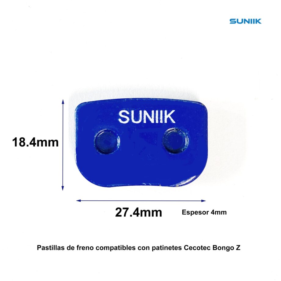 Pastilla de freno resina de disco hidráulico 1003 [Suniik]