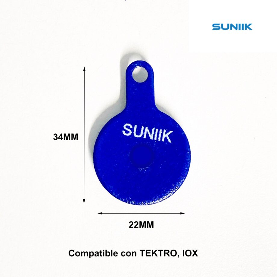 Pastilla de freno resina de disco hidráulico 1022 - Calidad premium [Suniik]
