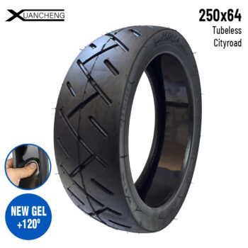 Neumático tubeless 250x64 para MI4 Ultra  (Con gel antipinchazos) [Xuancheng]