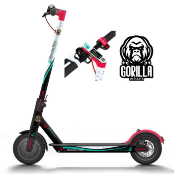 Vinilo para Xiaomi M365, 1S, PRO, PRO 2, MI3 - Petronas - Completo 20 pegatinas