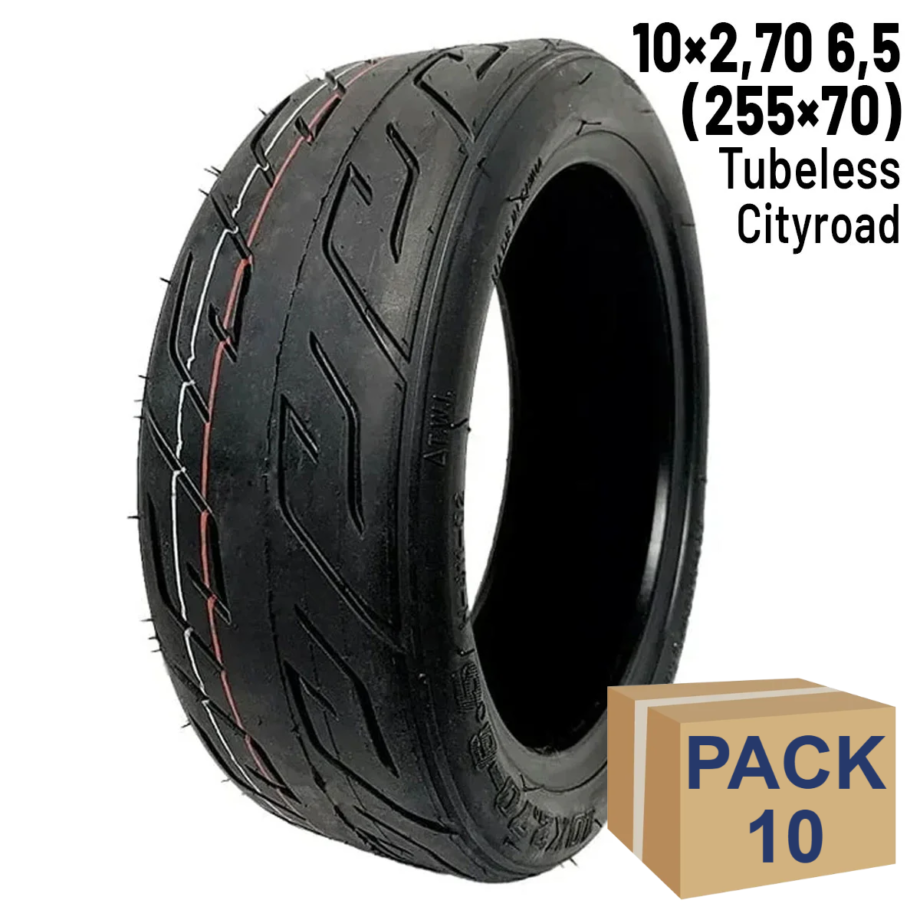 Neumático tubeless 10x2,70 6,5 (255×70) - 10 unidades