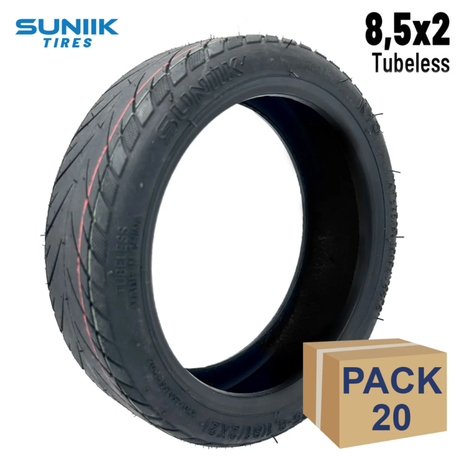 Neumático 50/75-6.1 (8,5x2) Cityroad Tubeless [Suniik] - 20 unidades