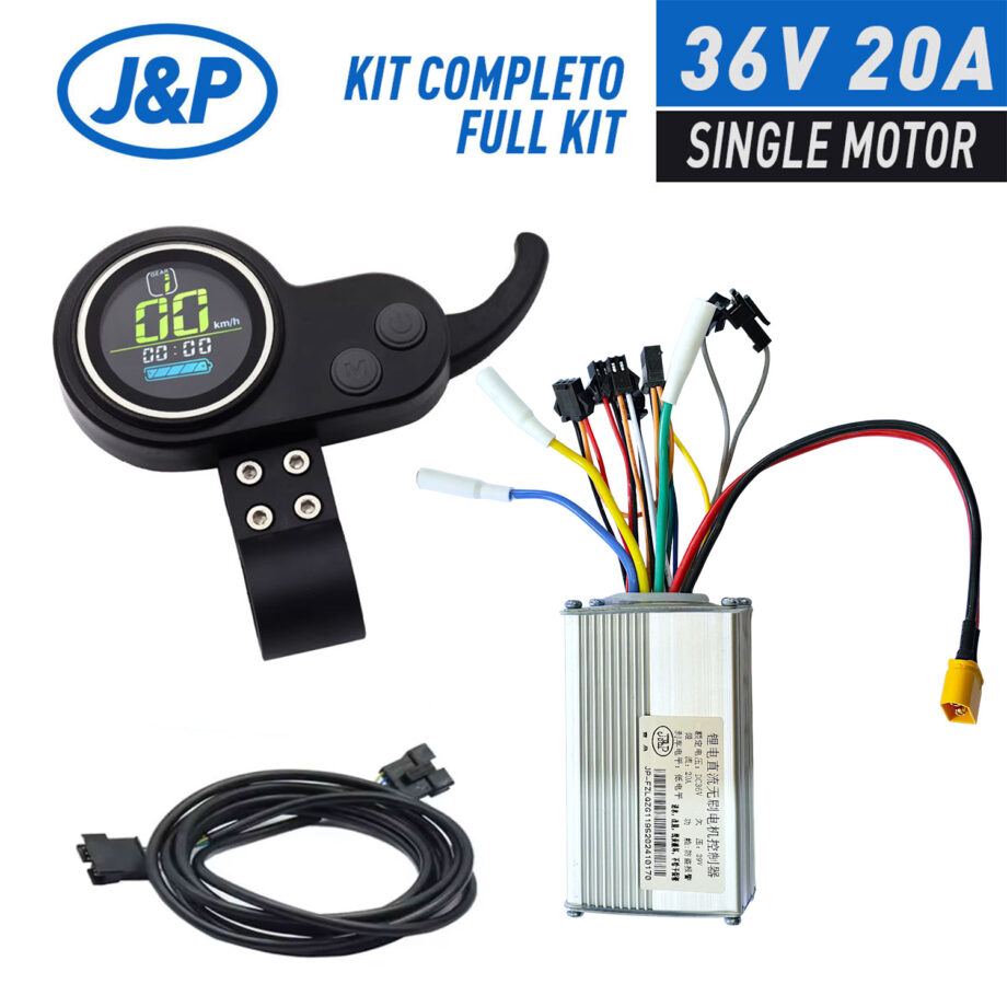 Kit Display + controladora - Single (36V 20A) [JP]