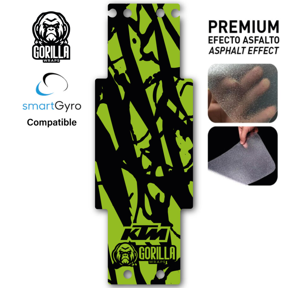 Base antideslizante para Smartgyro Rockway, Crossover y Speedway - Verde [Gorilla]