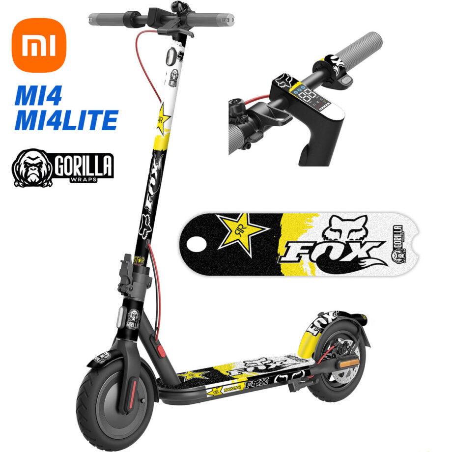 Vinilo con base antideslizante para Xiaomi MI4 / MI4 LITE - Fox&Rockstar[Gorilla]