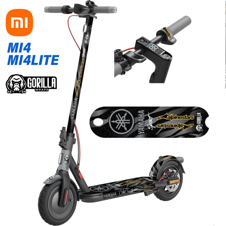 Vinilo con base antideslizante para Xiaomi MI4 / MI4 LITE - Yamaha&Alpine [Gorilla]