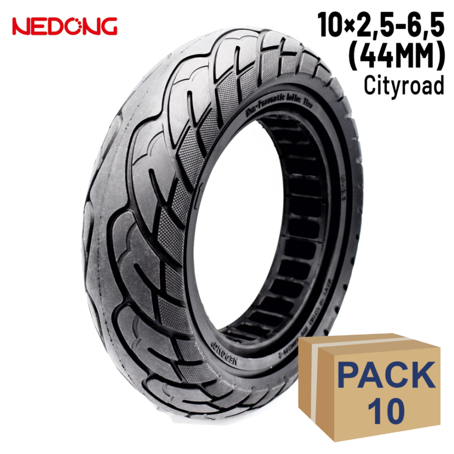 Rueda maciza 10x2,5-6,5 (44MM) [Nedong] - 10 unidades