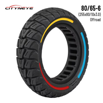 Rueda maciza 10x3,0/255x80 (80/65-6) 43MM [Cityneye]