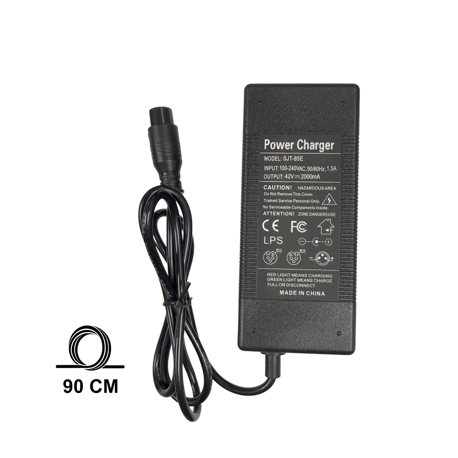 Cargador 42V GX16 - RuedaQrueda