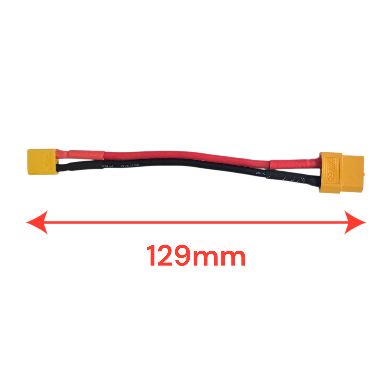 Adaptador macho a hembra XT30 a XT60 - RuedaQrueda