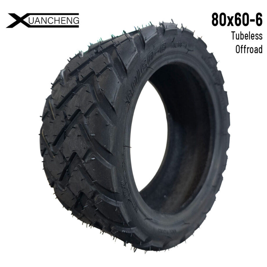 Rueda Cubierta Tubeless 80/60-6  [Xuancheng]