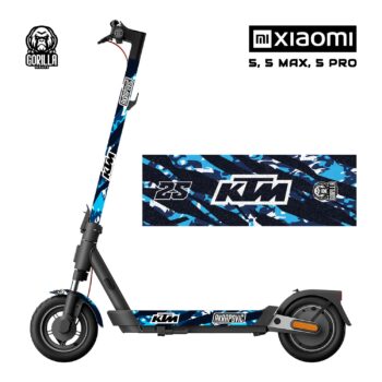 Vinilo KTM Blue con base antideslizante para Xiaomi 5 / 5 PRO / 5 MAX  / 4 PRO 2 GEN