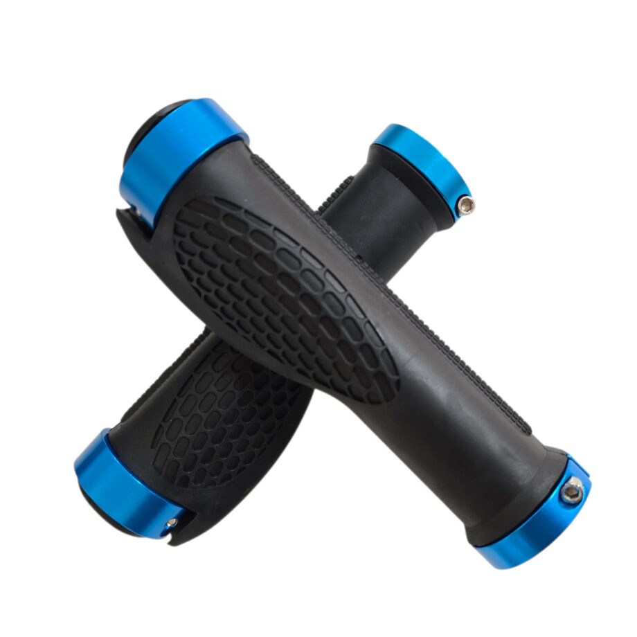 Puño genérico para patinete Azul (diseño ergonómico) [Suniik]