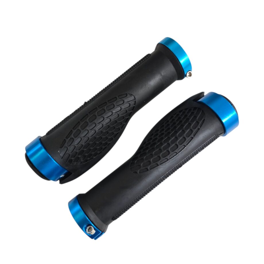 Puño genérico para patinete Azul (diseño ergonómico) [Suniik]
