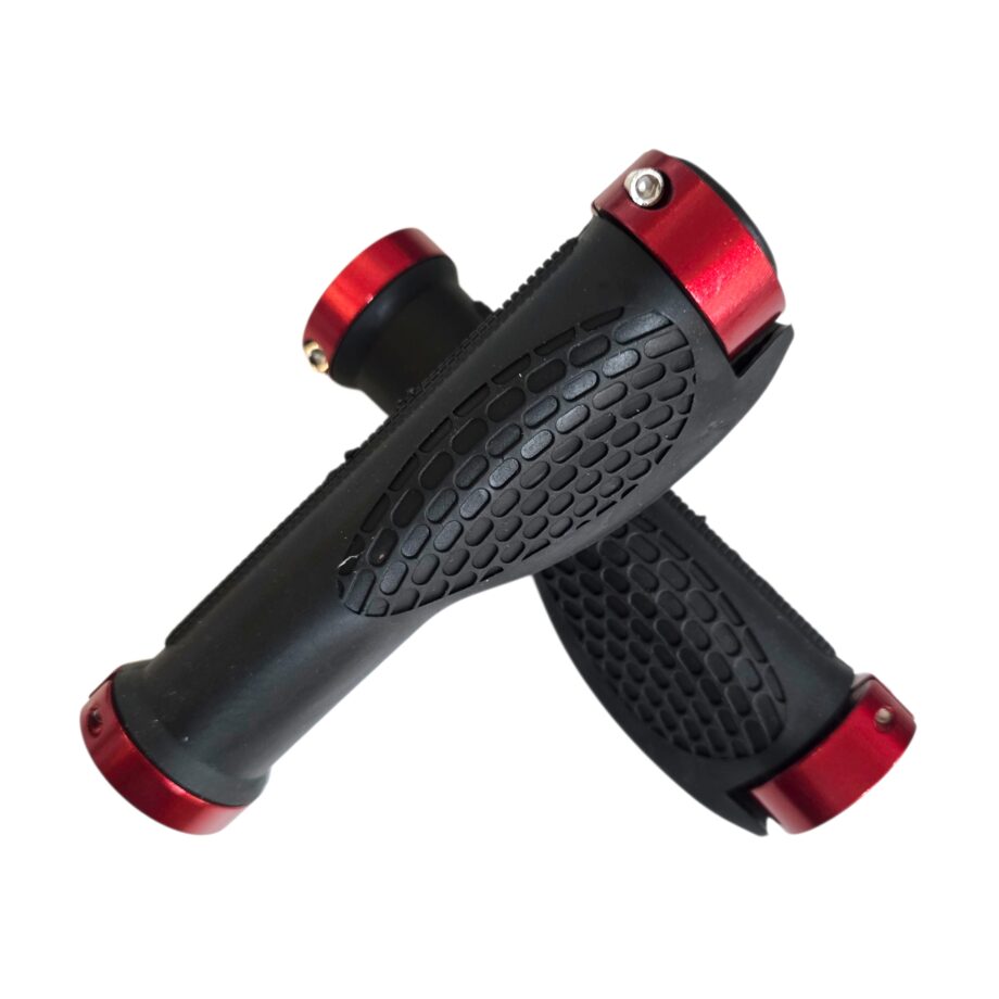 Puño genérico para patinete Rojo (diseño ergonómico) [Suniik]