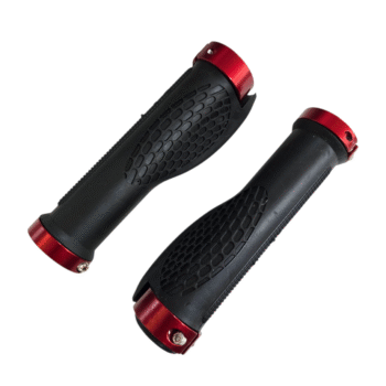 Puño genérico para patinete Rojo (diseño ergonómico) [Suniik]