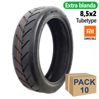 Rueda Cubierta 8,5x2-6,1 tubetype - 10 unidades