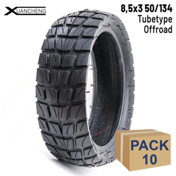 Rueda cubierta 8,5x3 50/134 TubetypeOffroad [Xuancheng] - 10 unidades