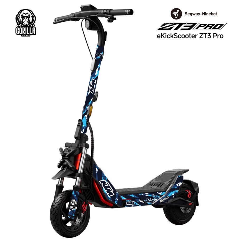 Vinilo KTM Blue para Segway ZT3 Pro