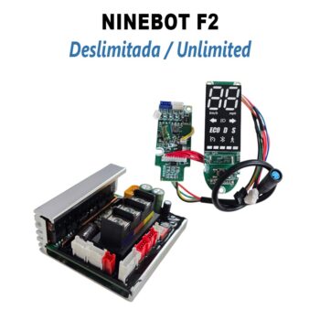 Pack controladora y display para Ninebot F2 (Deslimitado ±35km/h)