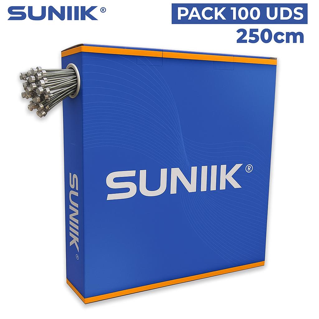 Cable de freno 2,5 metros genérico (pack de 100 unidades)