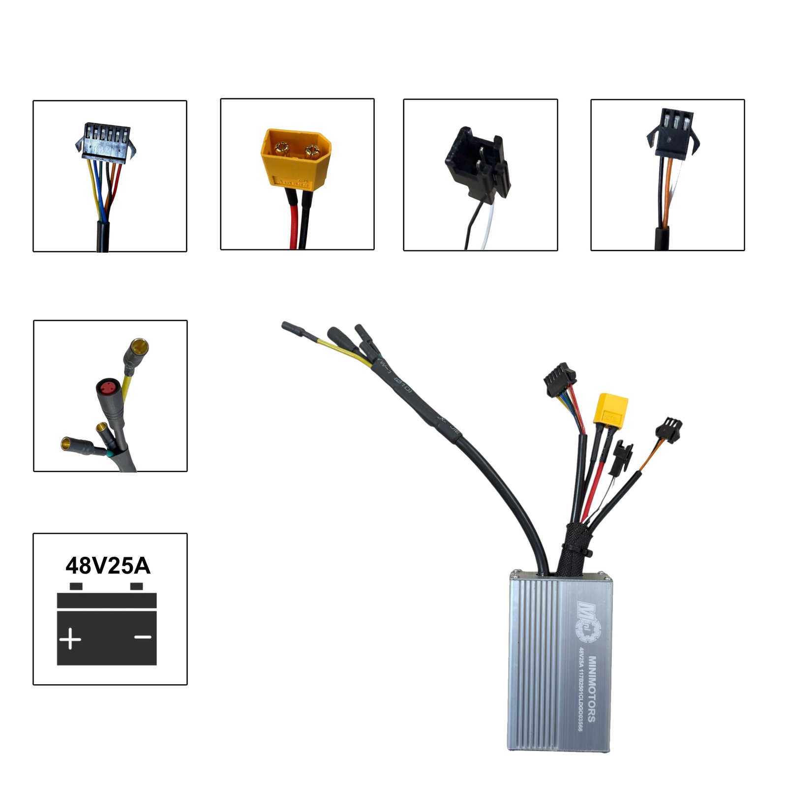 Controladora 48V 25A Dualtron Togo - RuedaQrueda