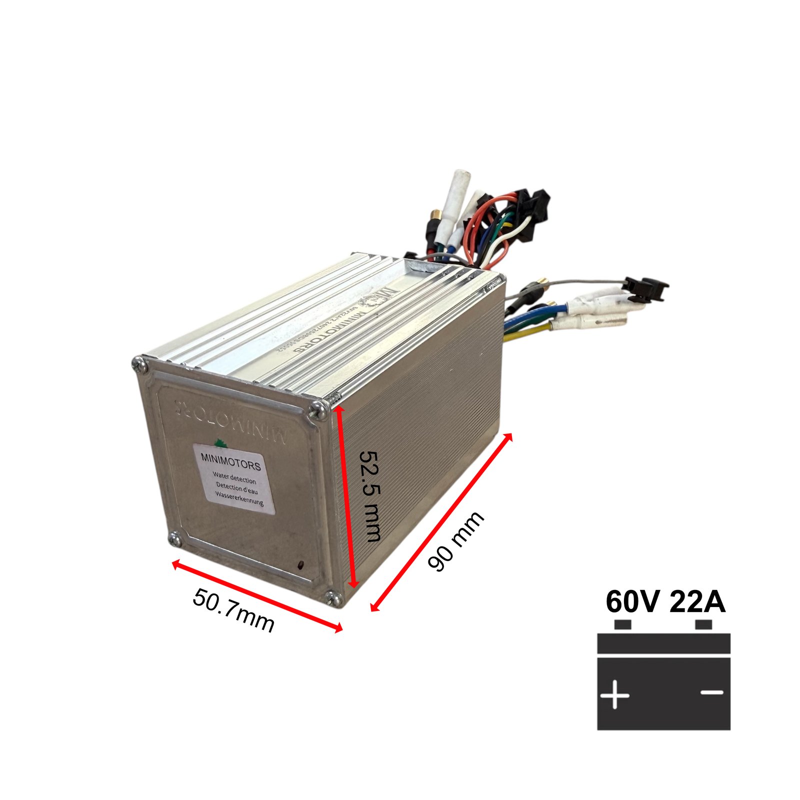 Controladora 60V 22A 1300W para Dualtron Spider - RuedaQrueda