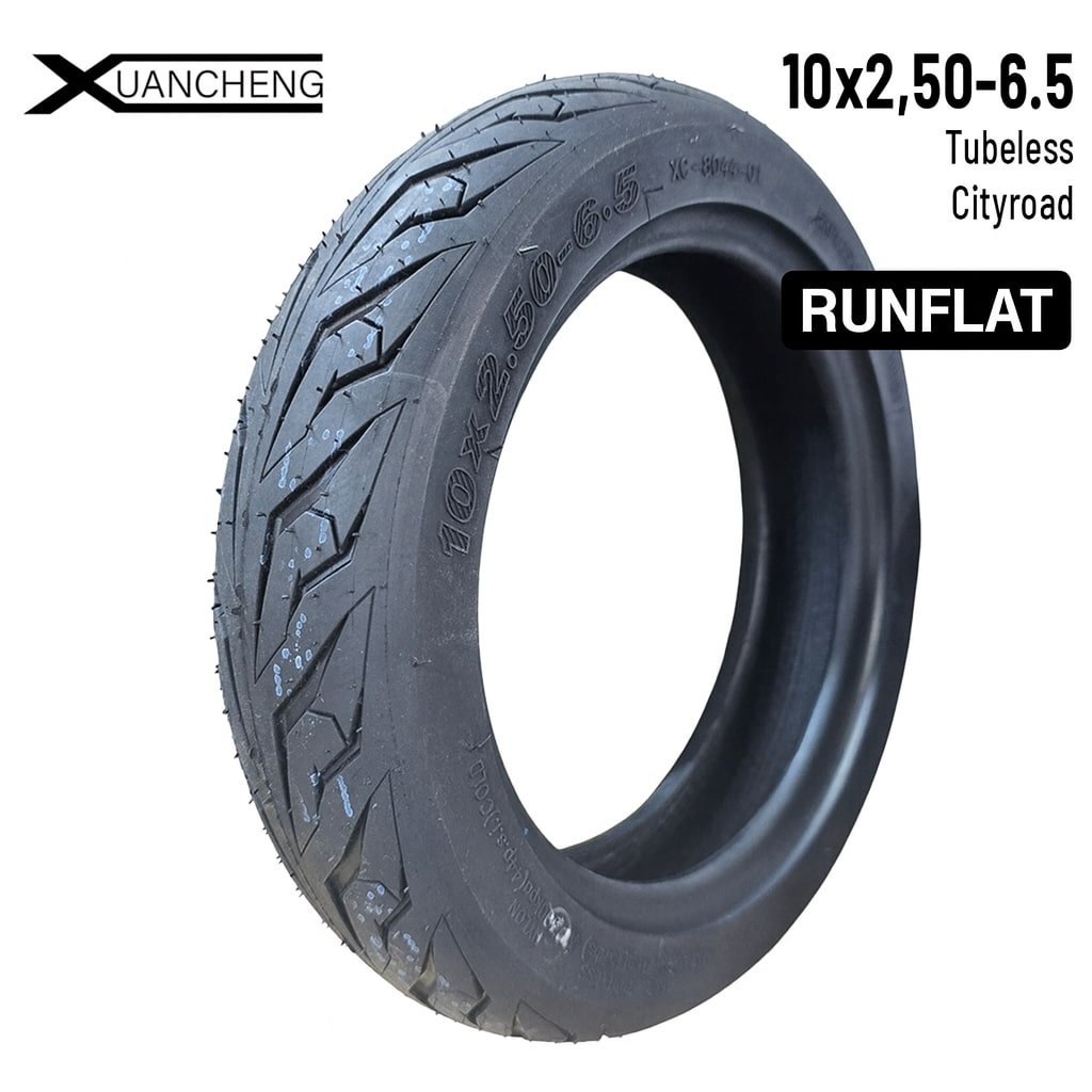 Rueda cubierta 10×2,50-6,5 Tubeless Cityroad [Xuancheng]
