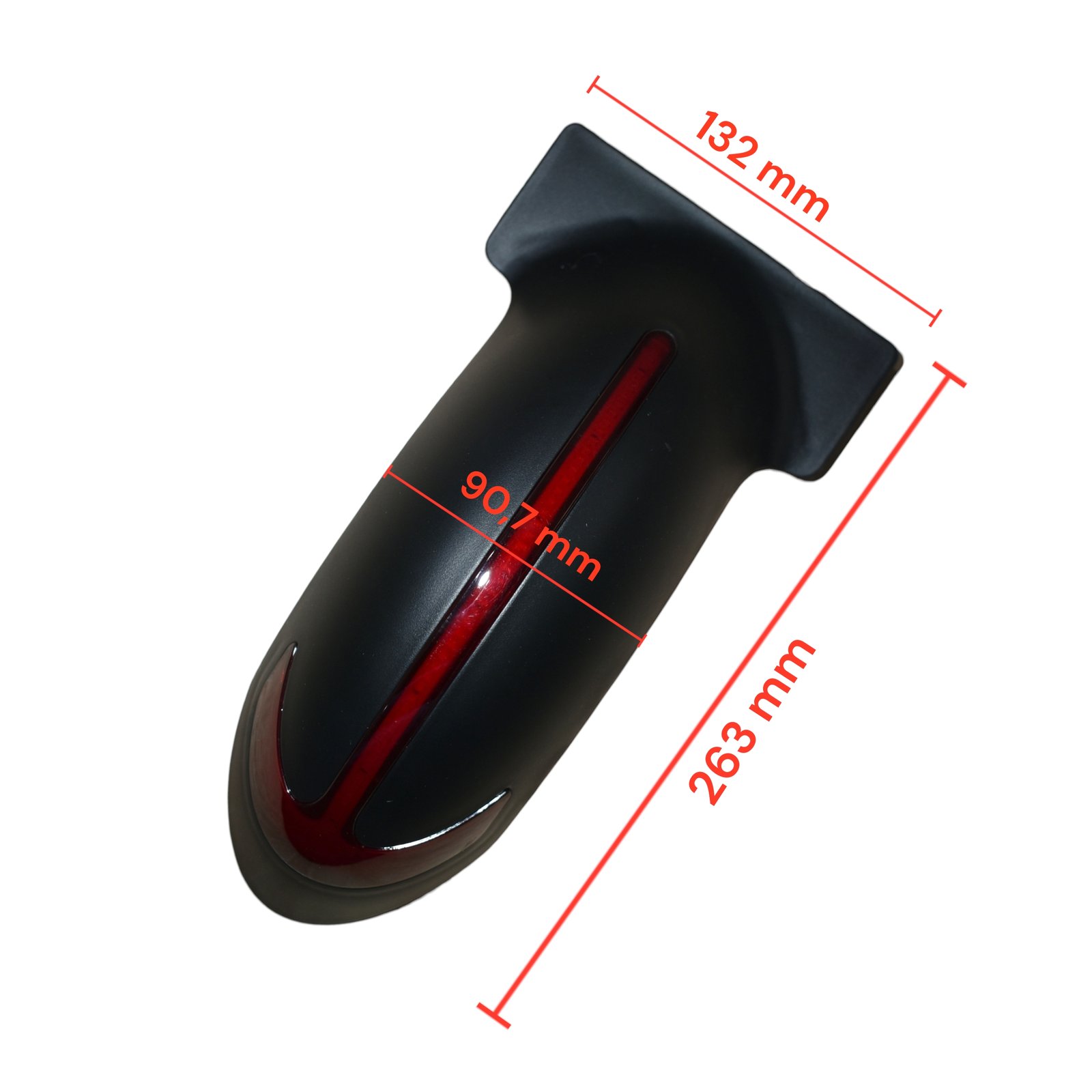 Guardabarros trasero Dualtron POP - RuedaQrueda