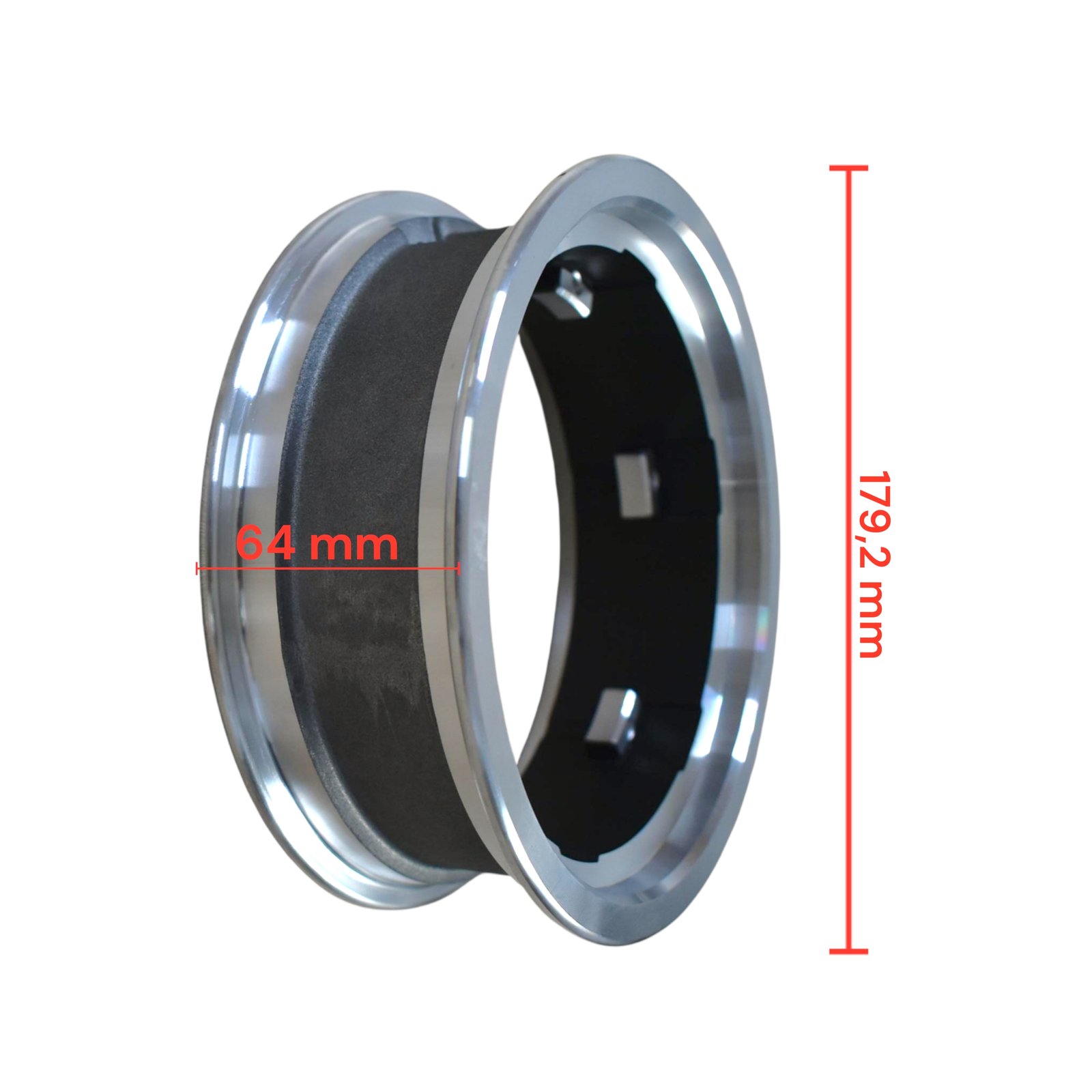 Llanta de 6,5″ y bisel 52mm apta para tubeless para Dualtron 3 - RuedaQrueda