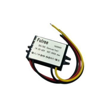 Convertidor reductor DC 5V 5A (20-60V)
