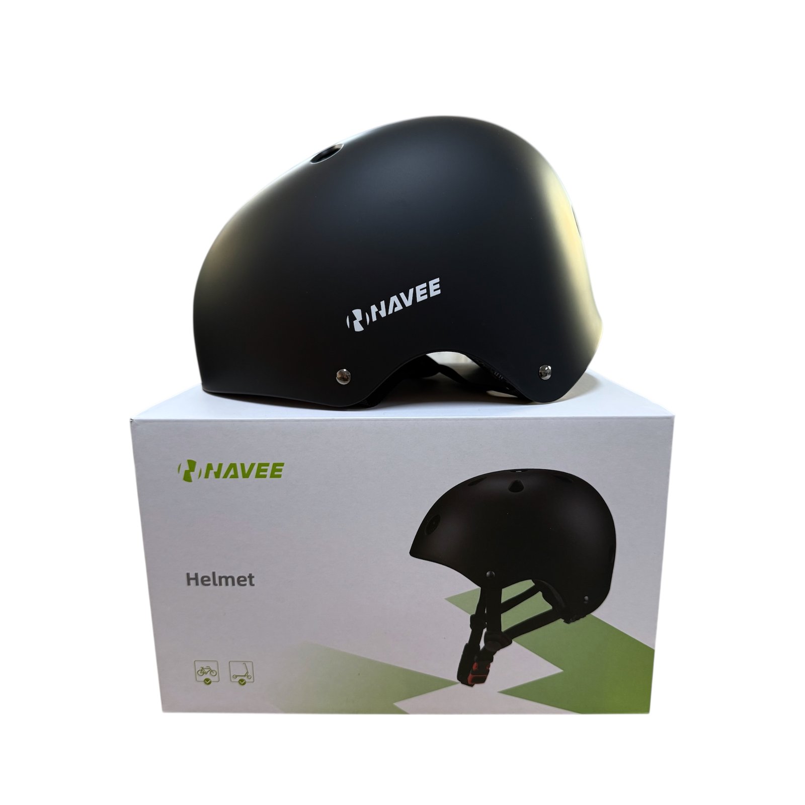 Casco regulable negro – Talla L [Navee] - RuedaQrueda