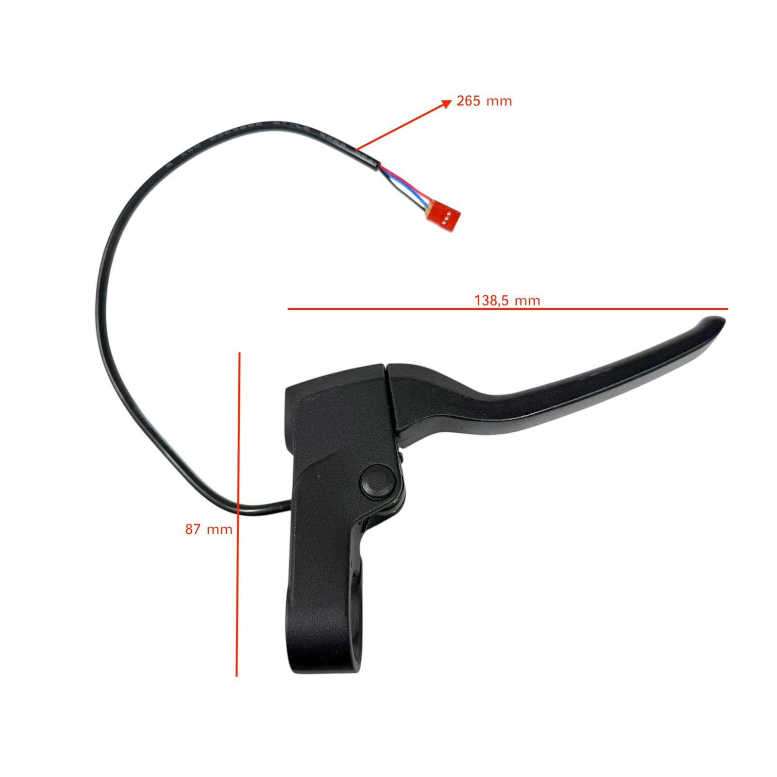 Maneta de freno derecho patinete Niu KQi2 KQi3 - RuedaQrueda