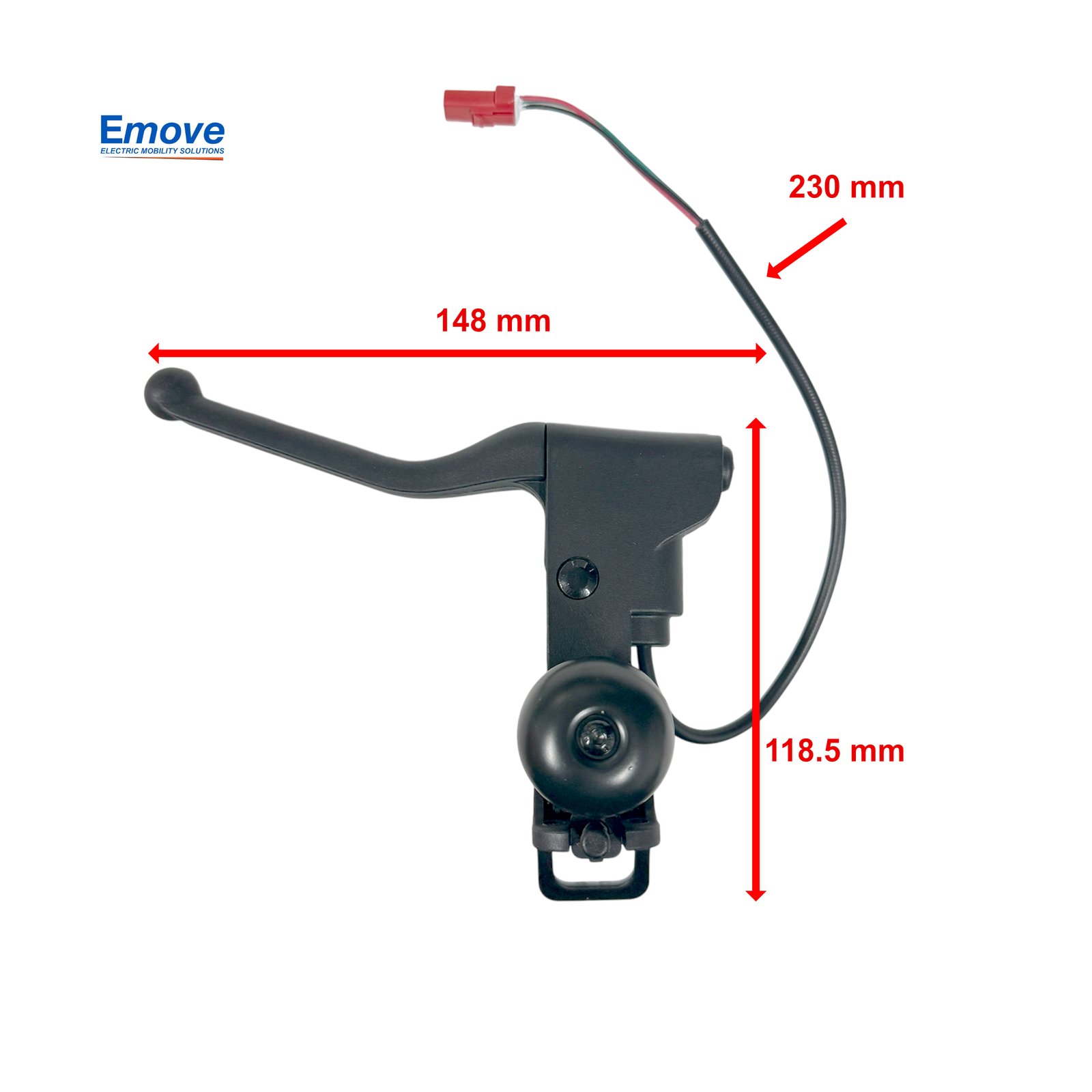 Maneta de freno para patinete Xiaomi Elite - RuedaQrueda