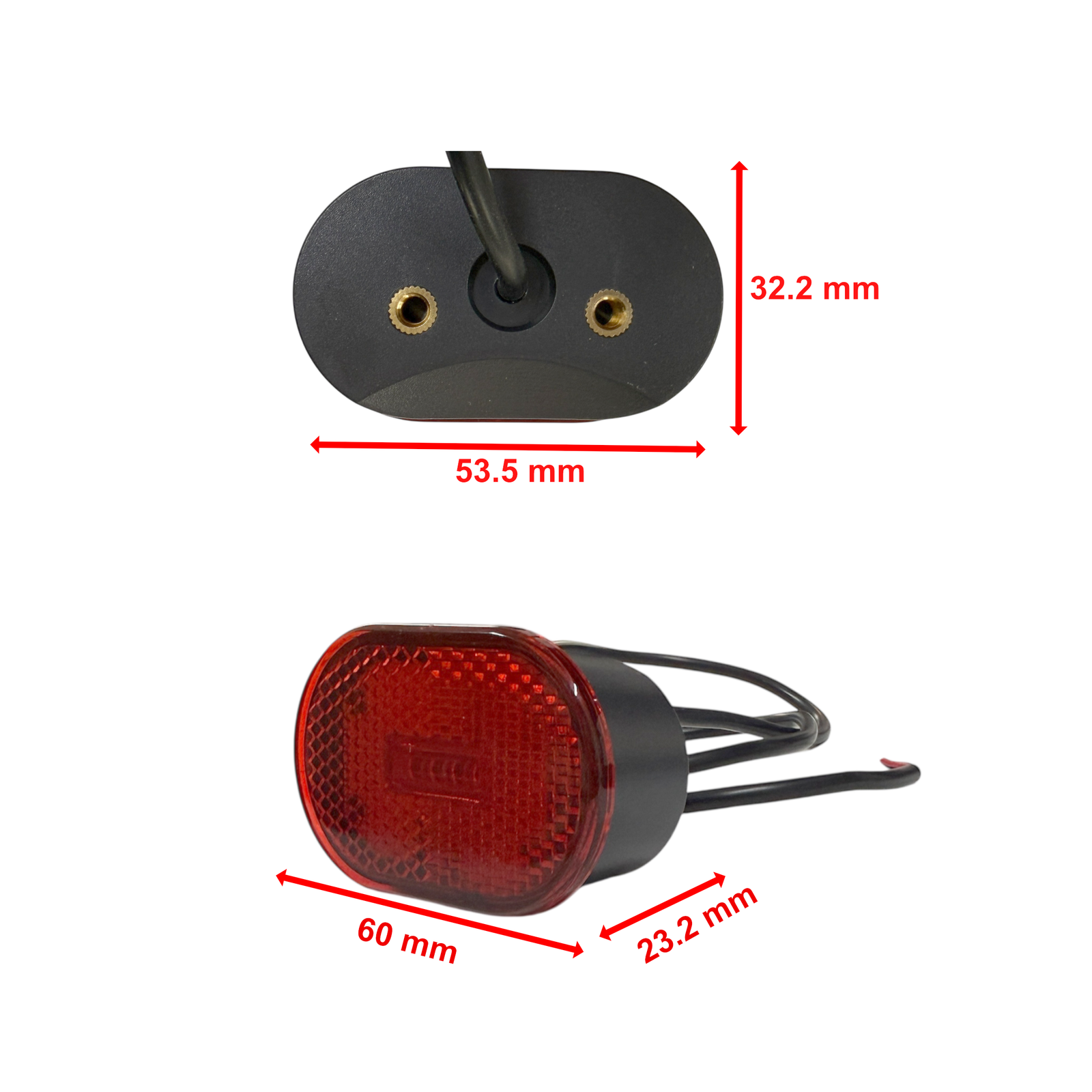 Luz trasera para patinete Xiaomi MI5 / MI5 Pro / MI5 Max - RuedaQrueda