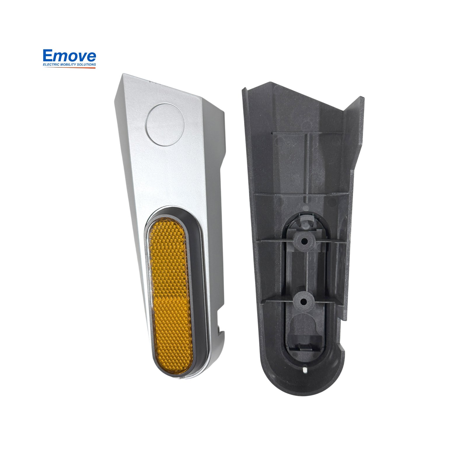 Tapa de rueda trasera c/tornillería para patinete Xiaomi MI5 Pro (izq-der) - RuedaQrueda