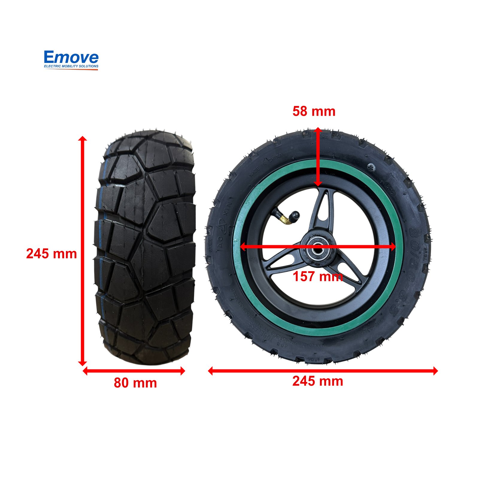 Llanta completa para Ecoxtrem M41 Tank - RuedaQrueda
