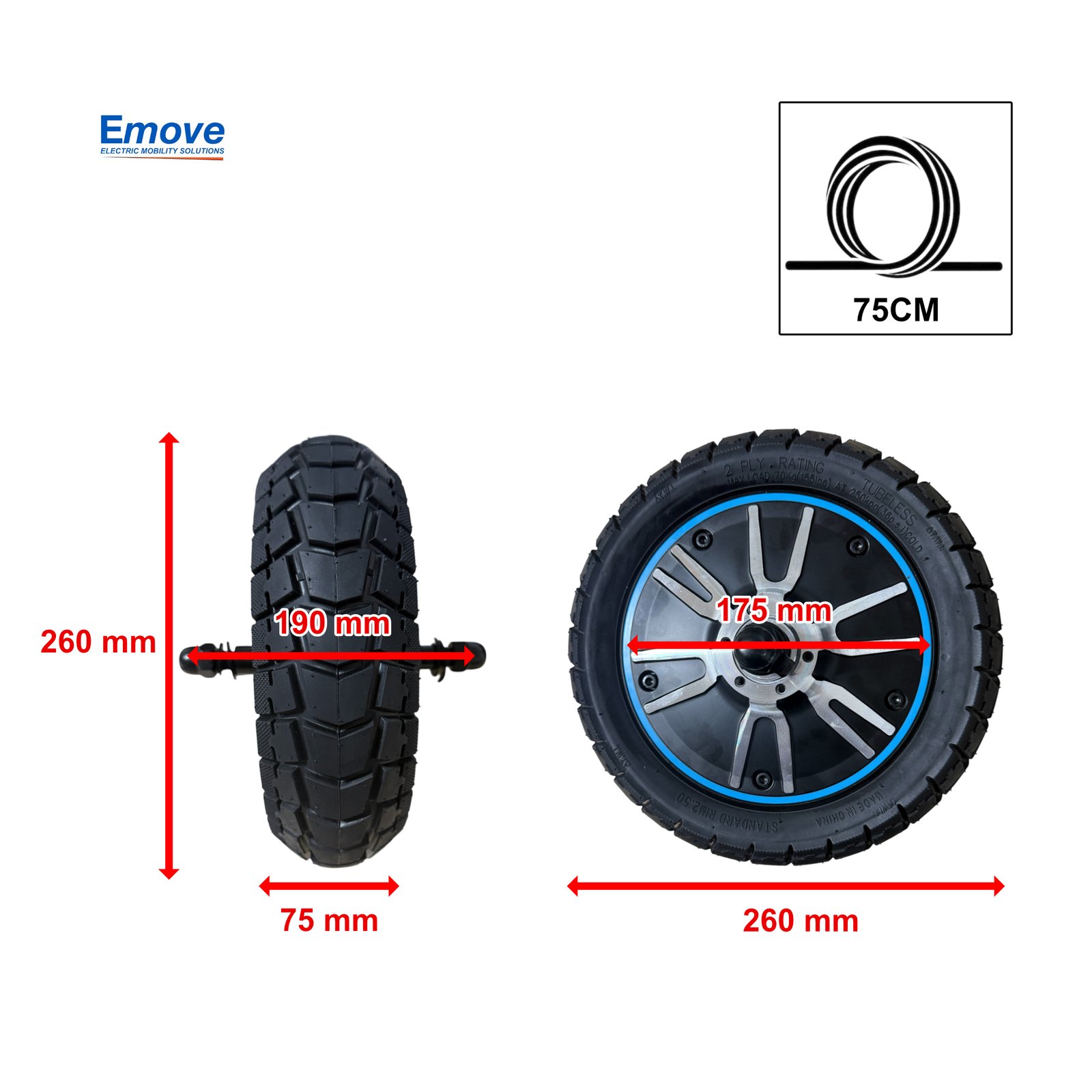 Motor trasero para Smartgyro Crossover Dual Max 2 (Original) - RuedaQrueda