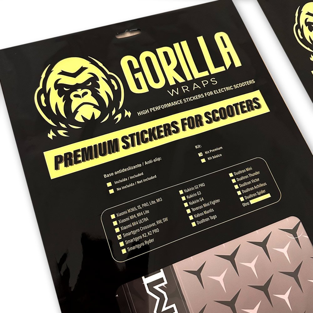 Vinilo para Xiaomi M365, 1S, PRO, PRO 2, MI3 – Mercedes AMG – Completo 20 pegatinas - RuedaQrueda