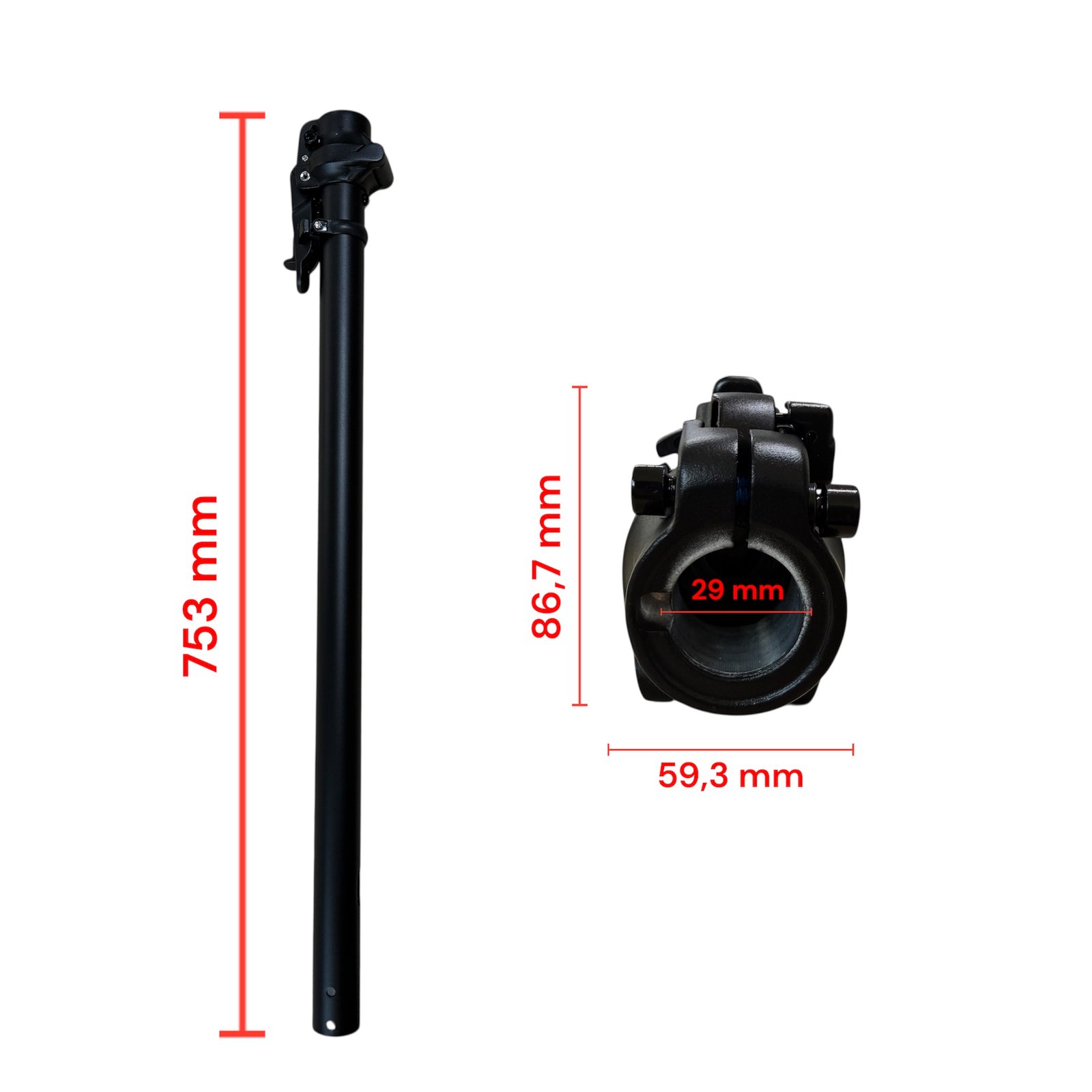 Mástil Para Patinete Smartgyro EVO - RuedaQrueda