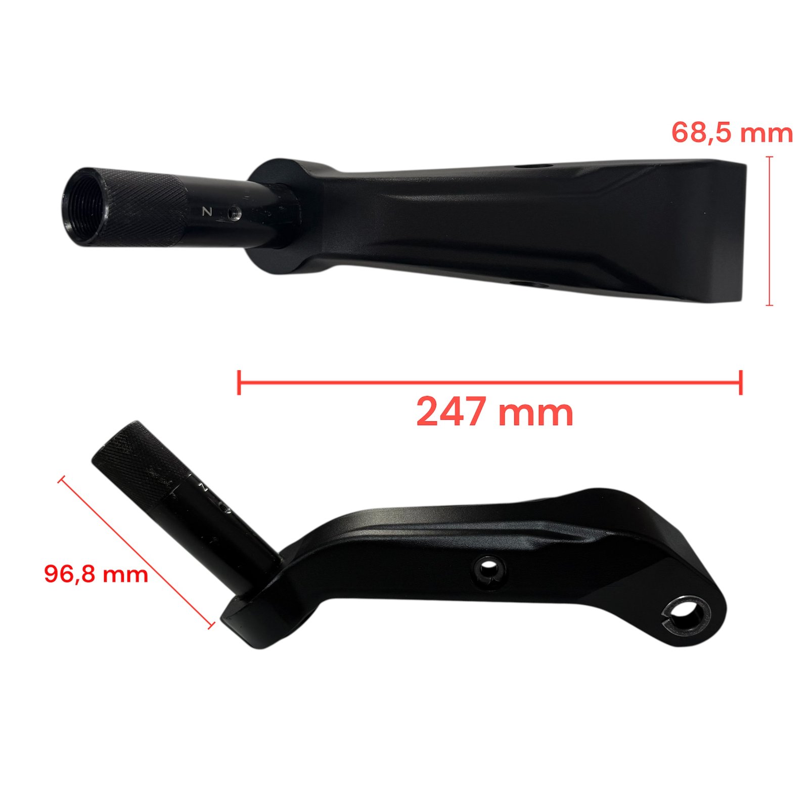 Horquilla Delantera Para el Patinete Kukirin G2 Pro - RuedaQrueda