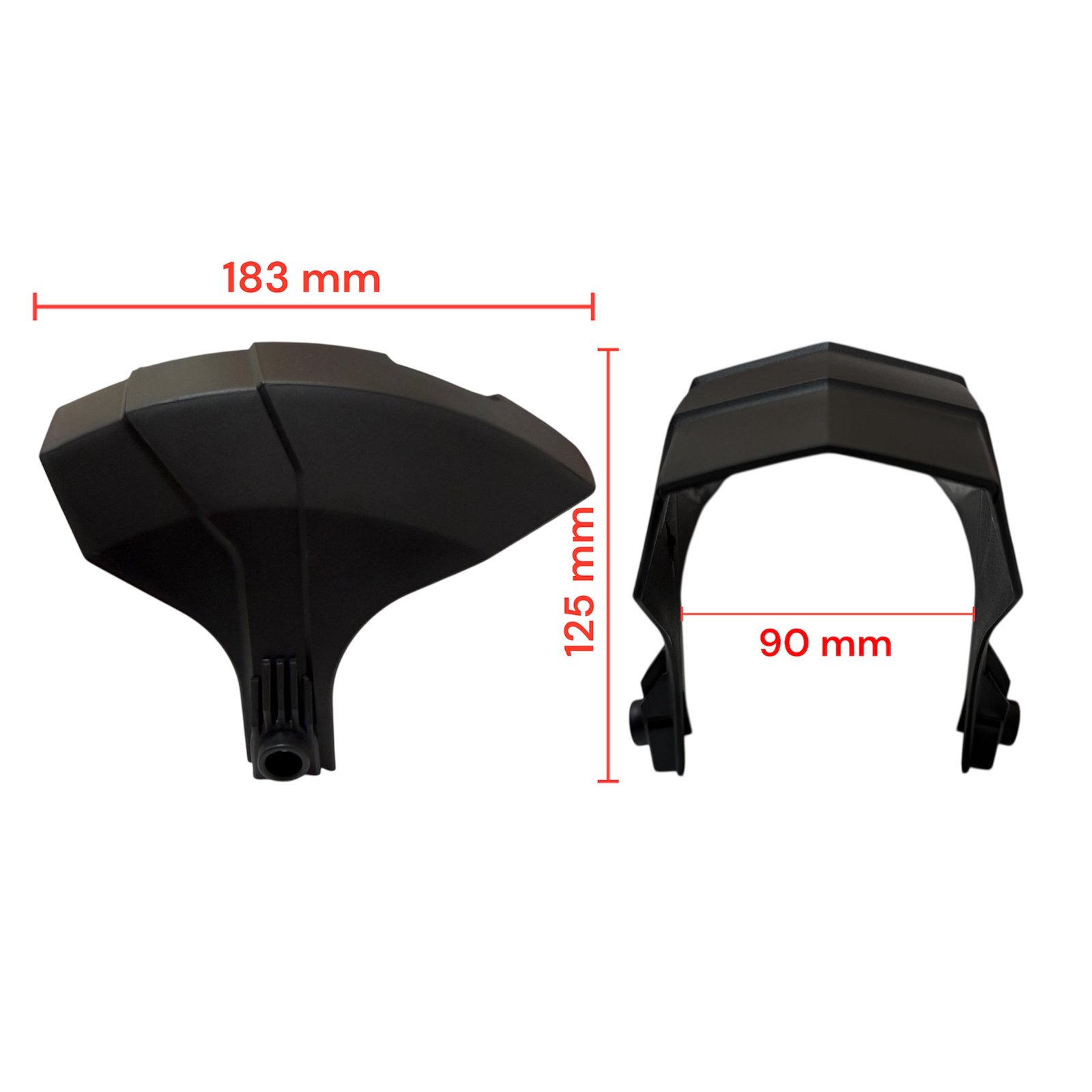 Guardabarros trasero Kukirin G2/G3/G4  (Original) con luz trasero - RuedaQrueda