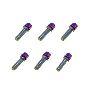 Tornillos Para La Potencia Manillar Arcoíris (Pack 6 unidades)