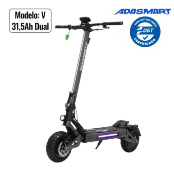 Adasmart V Plus 31,5Ah  Patinete Eléctrico 48V 31,5Ah Doble Motor