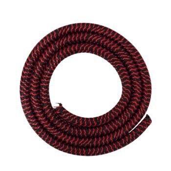 Cubre Cable CJ Racing Negro y Rojo 1 Metro