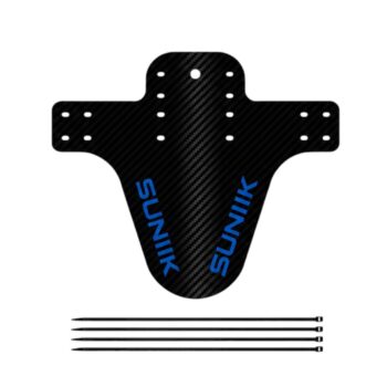 Guardabarros Universal Fibra Carbono Azul